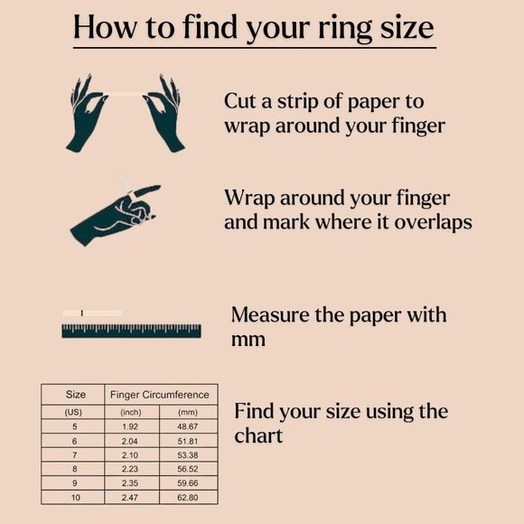 Women's 4k Gold Filled Rings On Tarnish Simple & Minimalist Trendy Gifts - Picture 6 of 6